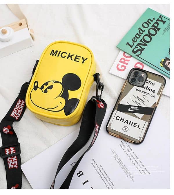 Disney Pu Mickey Mouse Children’s Shoulder Bag 7