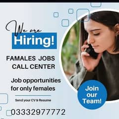 Urdu call Center Female Job