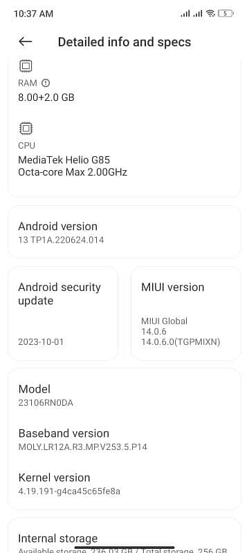 Redmi 13 C 8+2/256 7