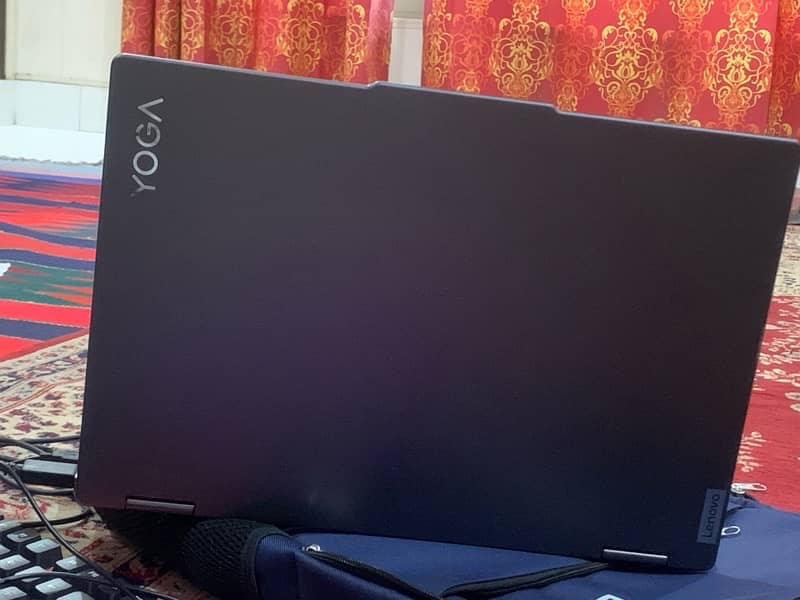 Lenovo Laptop Yoga Gaming Beast with gaming keyboard and mouse 4