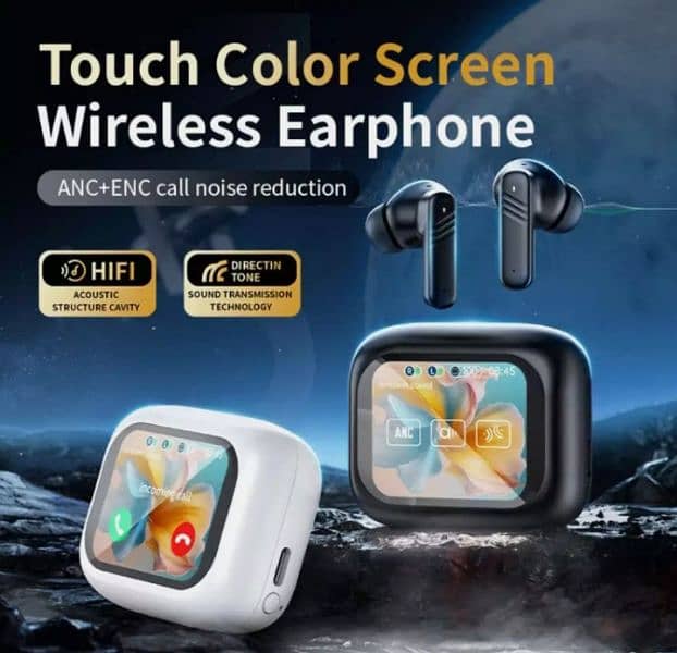 LX-10 Full-Color Touch Screen ANC+ENC Dual Noise Reduction 5