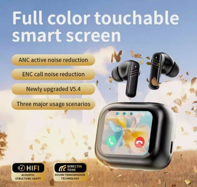 LX-10 Full-Color Touch Screen ANC+ENC Dual Noise Reduction 6