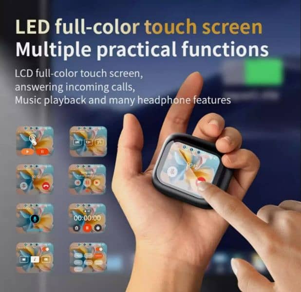 LX-10 Full-Color Touch Screen ANC+ENC Dual Noise Reduction 7