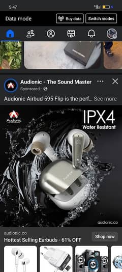 audionic airbuds 595 flip