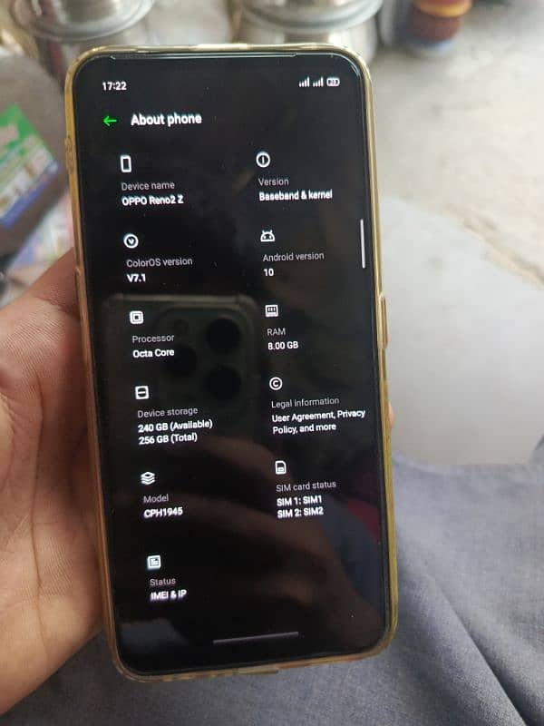 Oppo Reno 2z 8/256 10/10 Condition 4