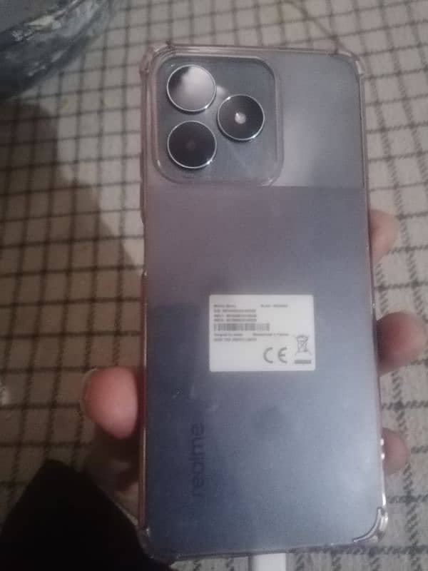 realme note 50 4+4 128 peanl change h box and charger available h 0