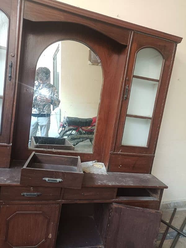 Utensil cupboard showcase and one dressing table 2