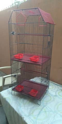 Brand New Two Portion Cage