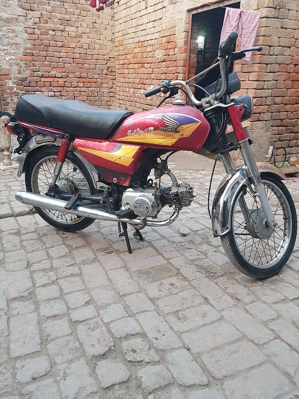 honda cd 70 2004 model all ok 2