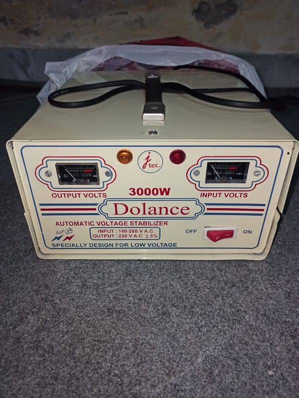 3000w Automatic Voltage Stabilizer For Fridge and Water Cooler 0