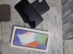 IPHONE X 64gb FU WITH BOX