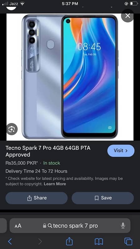 Tecno spark 7 pro(final price) 6