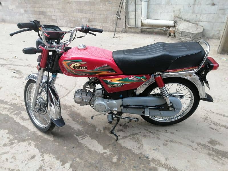 70cc Bike United - Islamabad Number 7