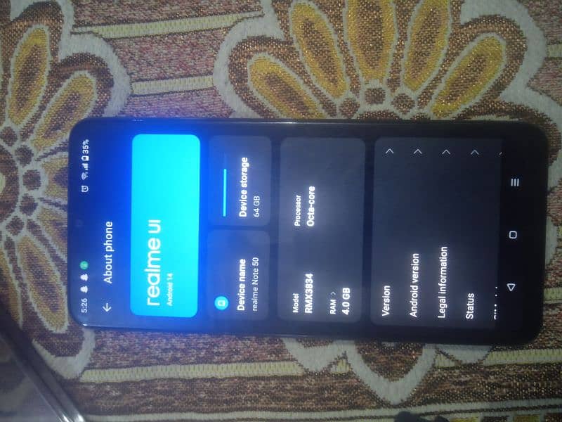 Realme note 50 like a new mobile 4