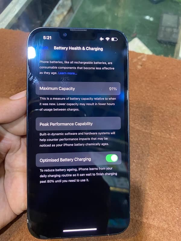 iPhone 13 128GB Jv 91 battery 3