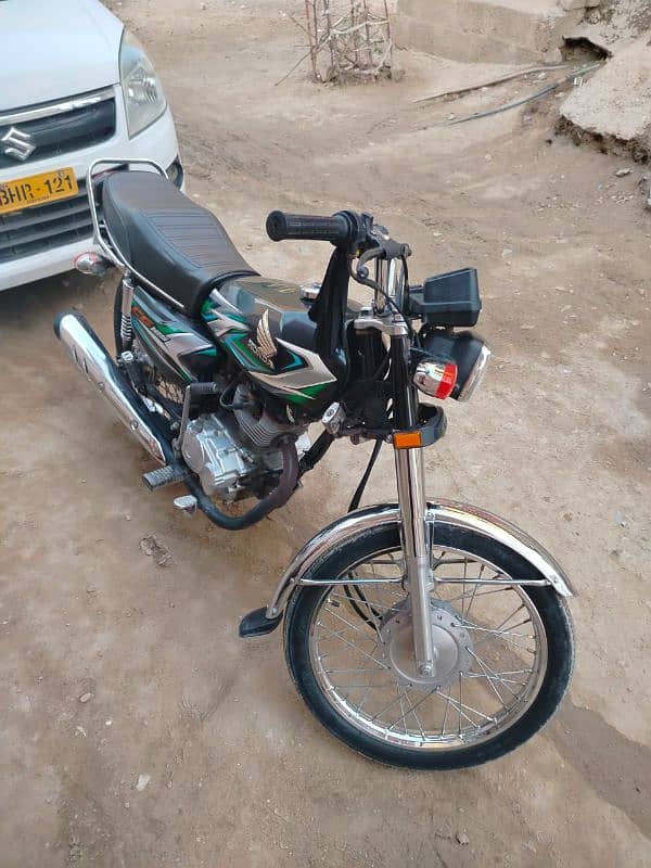 Honda cg 125 model 2023 karachi no 6