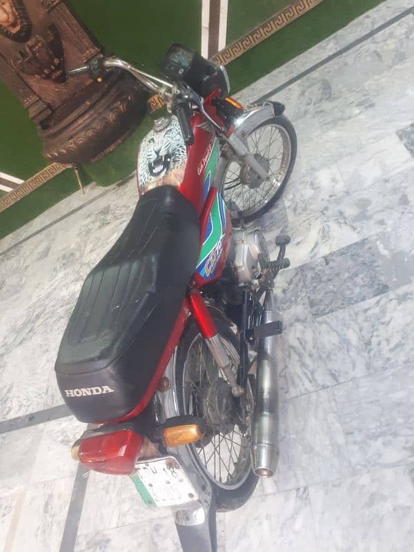 honda cd 70 model 2018 fsd nbr 3