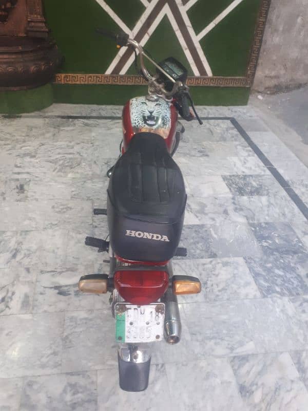 honda cd 70 model 2018 fsd nbr 4