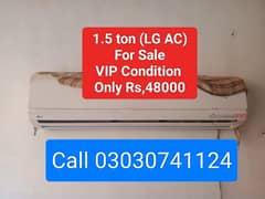 1.5 Ton LG mukammal Ac In VIP Condition For Sale Only 48000