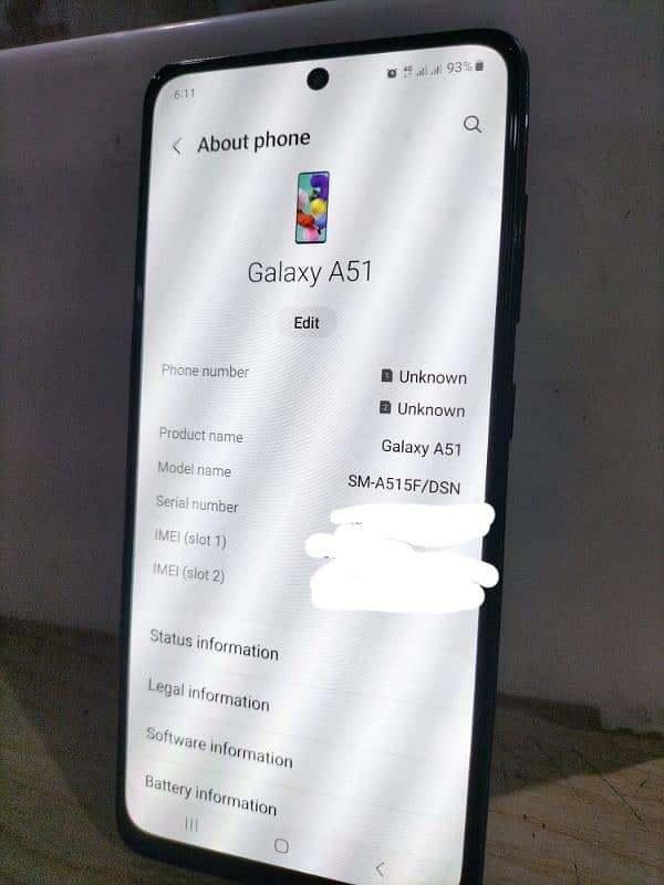 Samsung galaxy A51 for sale 5