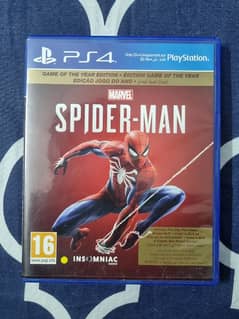 Spider man PS4 game