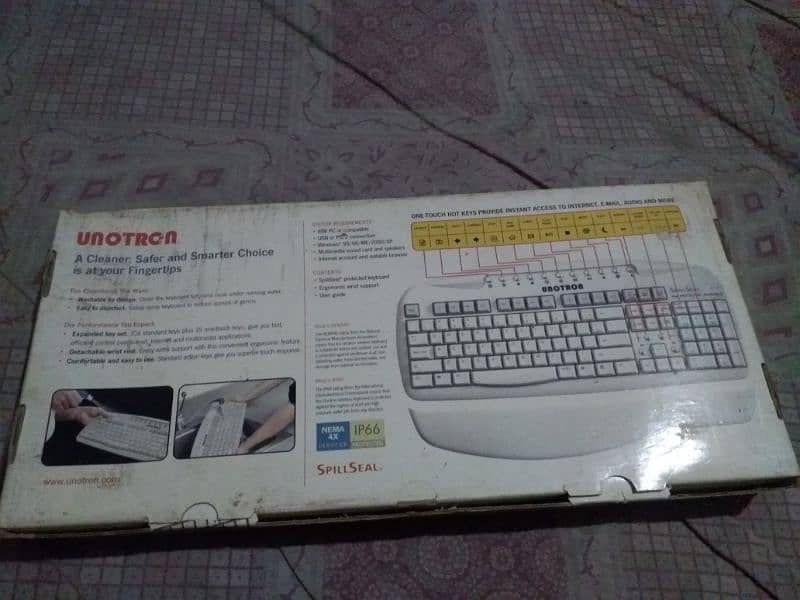 Unotron washable keyboard 1