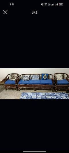 shesham  sofa set