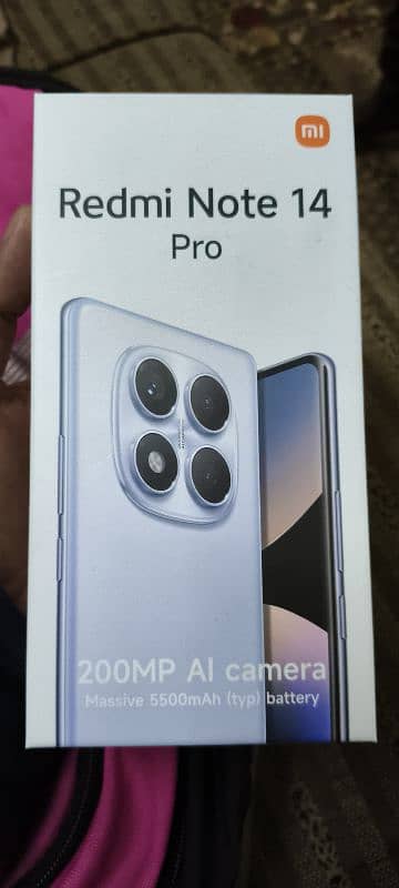 redmi note 14 pro brand new non active 2