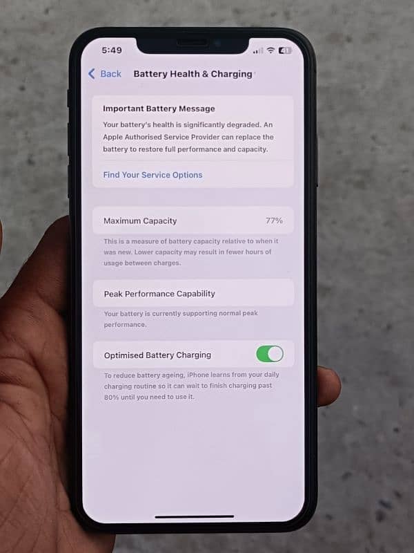 iphone xs max 256gb pta approved with box 6