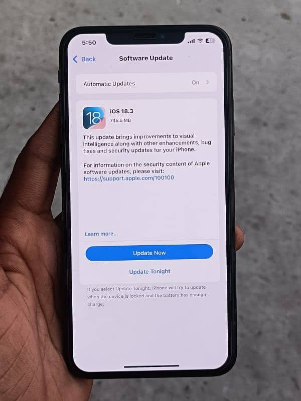 iphone xs max 256gb pta approved with box 8