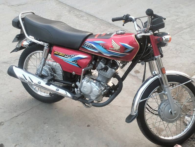 Honda 125 for sale model 2024 location Gujranwala 0