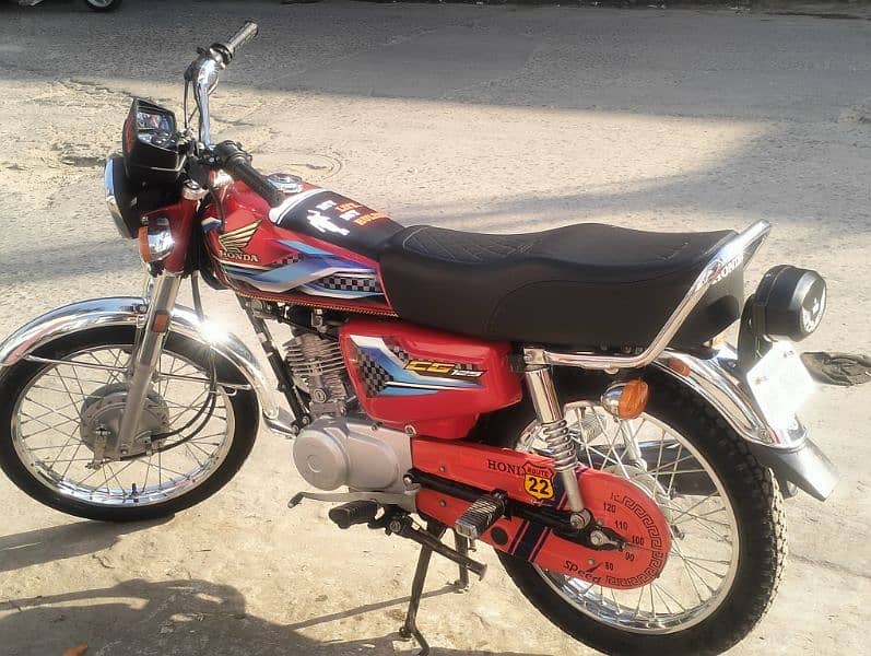 Honda 125 for sale model 2024 location Gujranwala 1