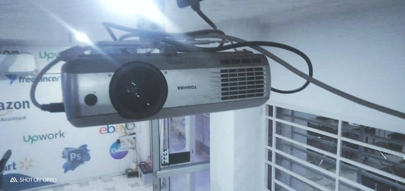 Toshiba TLP-T621 HD Projector Available Urgent Sale at 50% off price 5