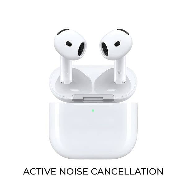 Apple Airpods 4 Bt 5.3v With Anc Usb-c & Wireless Charging Case 0