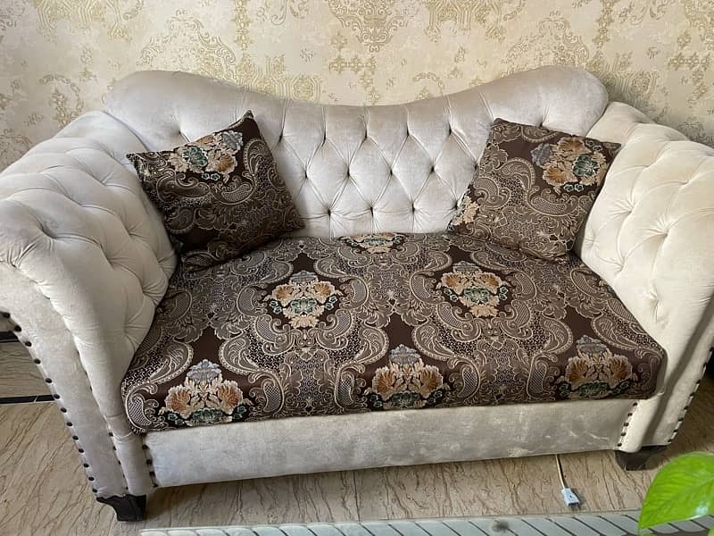 1.5 year Used Sofa set 2