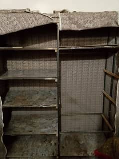 wardrobe almari for sale metal stands