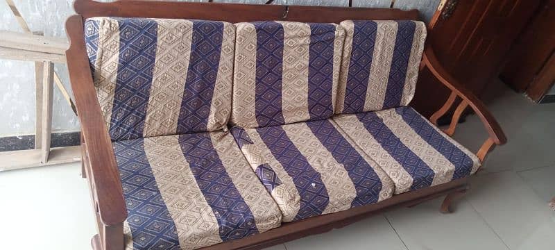 wooden sofa set 1