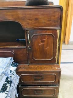 Double bed and a dressing table