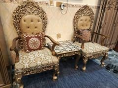 Premium Coffee Chairs Set (Chinioti)