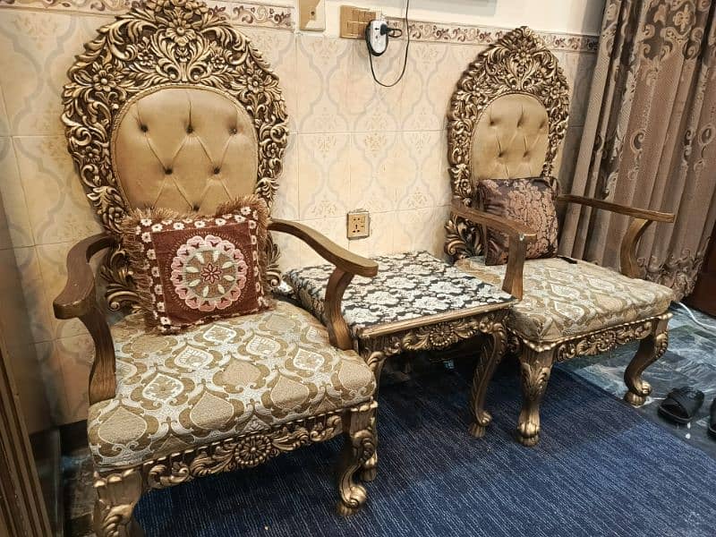 Premium Coffee Chairs Set (Chinioti) 2