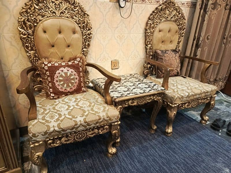 Premium Coffee Chairs Set (Chinioti) 3