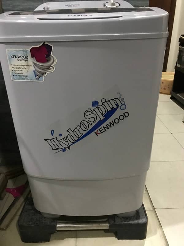 kenwood hysdrospin clothes dryer 2