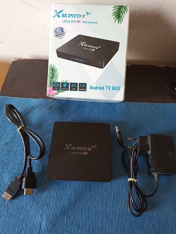 Android TV Box X88 PRO,T 5G  Ultra HD 8K, 8GB Ram 64GB Rom 2