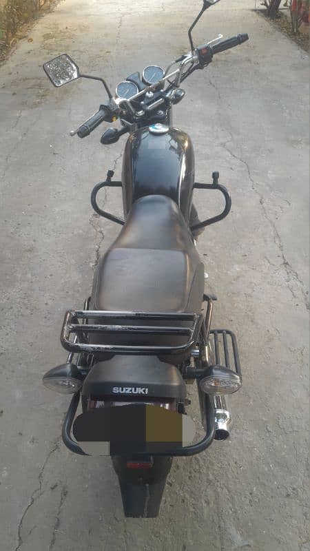 Suzuki GS 150 2024 model New like condition, special Islamabad Number 2