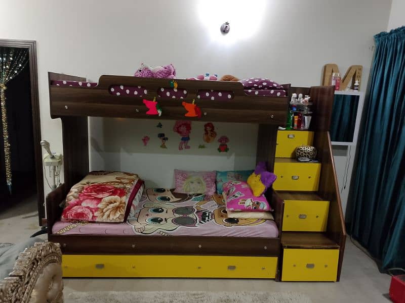 kids bunk bed available for sale 0