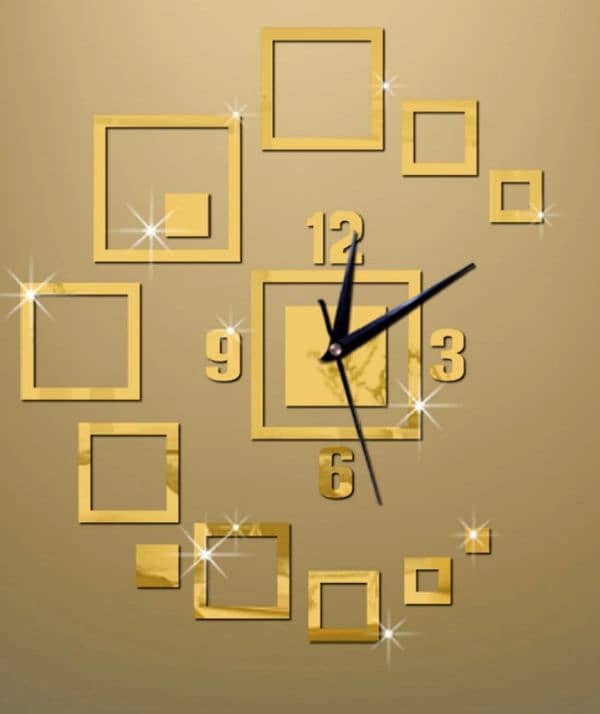 wall decorations frame and clock 4