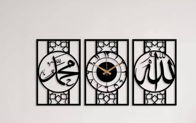 wall decorations frame and clock 9