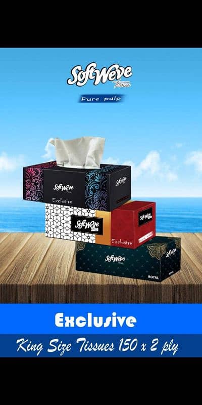 Tissue paper / Tissue box / Toilet roll / Hygiene / Napkins / softpack 2