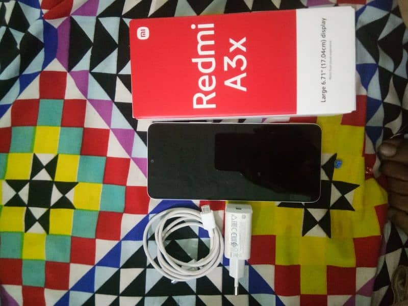 redmi A3x 3gb raam 46 gb memory 5000mAh battery 1