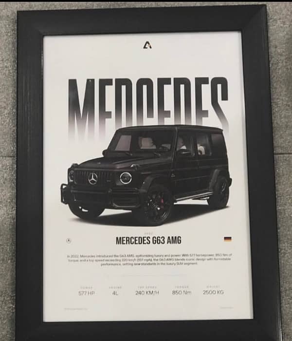 G Wagon Wall Frame 0